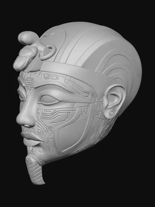 3D model for Cyber Pharaoh
