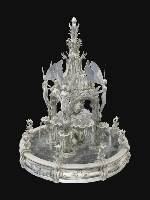3D model for Ethereal Cascades