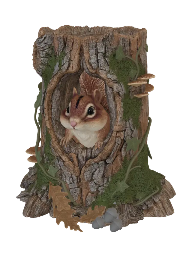 The Squirrel's Hollow 3D model, vytvořený pomocí AI