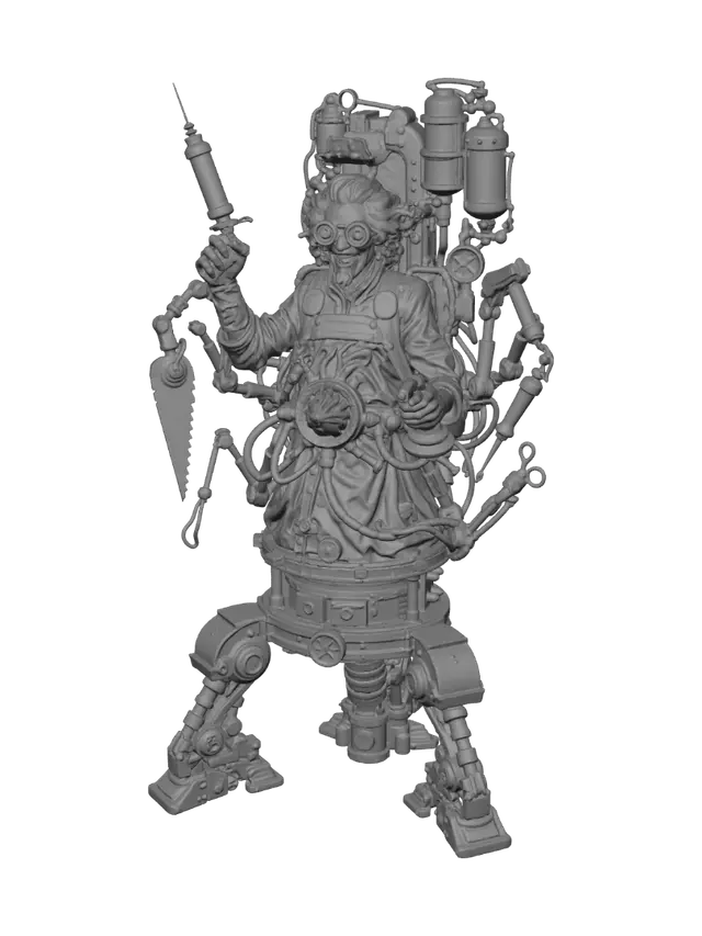 3D model for The Brass Alchemist
