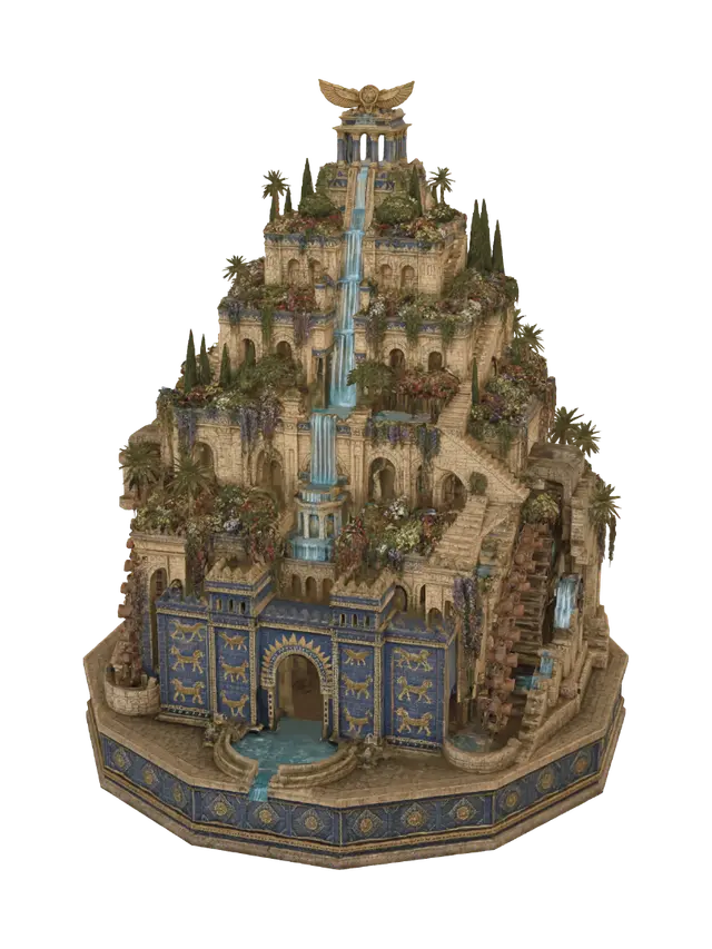 3D model for The Cascading Citadel