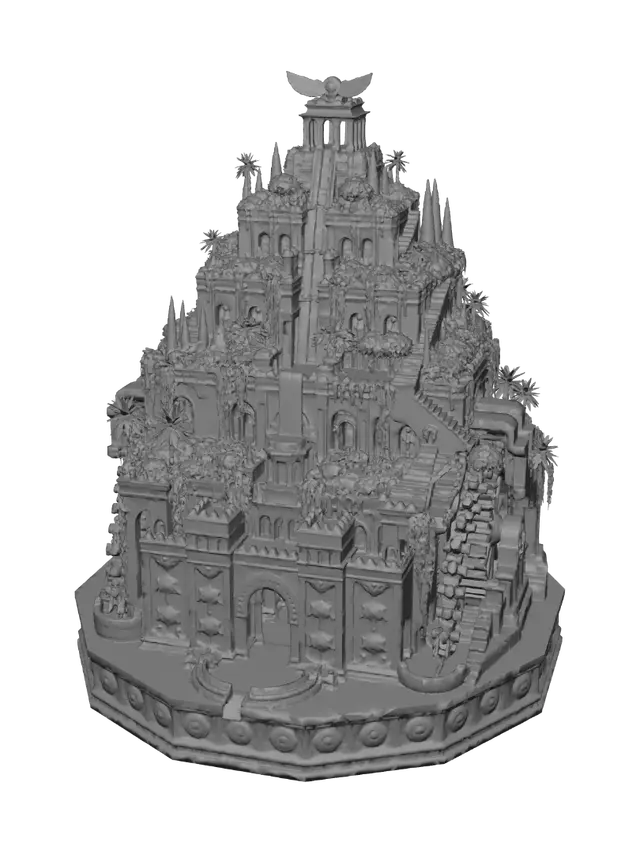 3D model for The Cascading Citadel