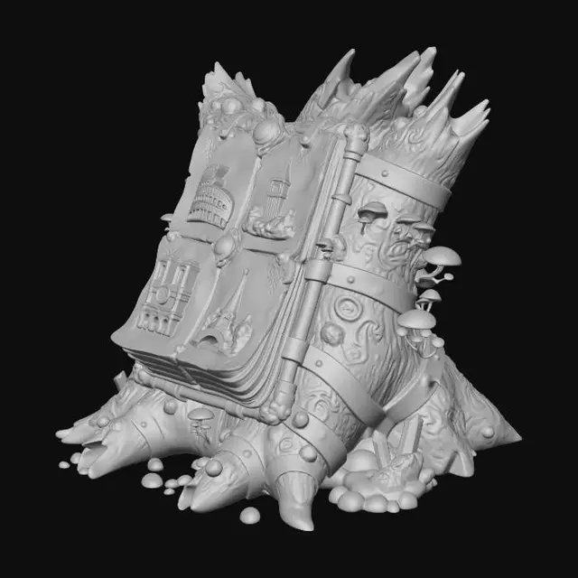 3D model for Atlas of the Four Cities