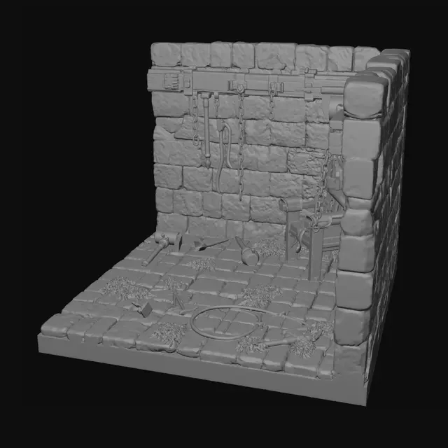 3D model for Dungeon of Chains