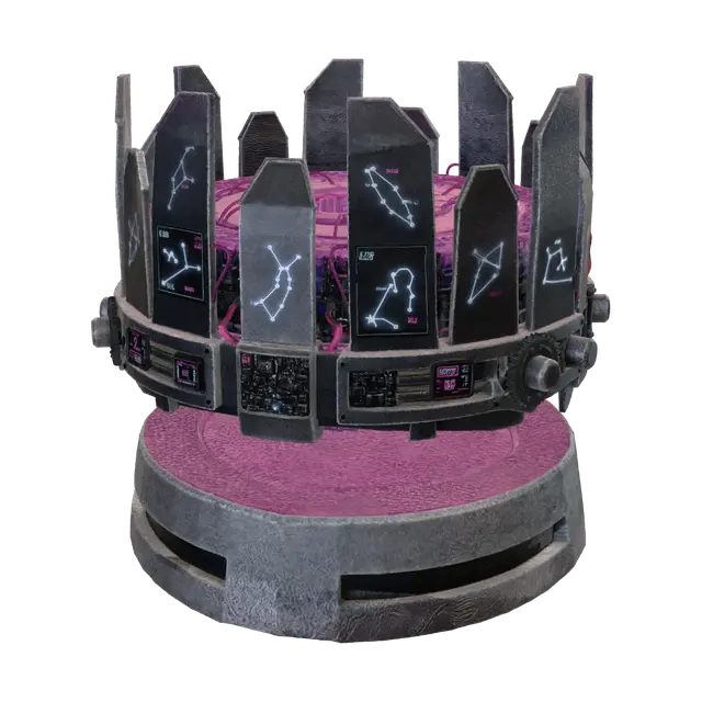3D model for Neon Constellation Console