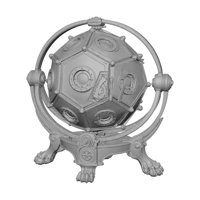 3D model for Celestial Clockwork Oracle