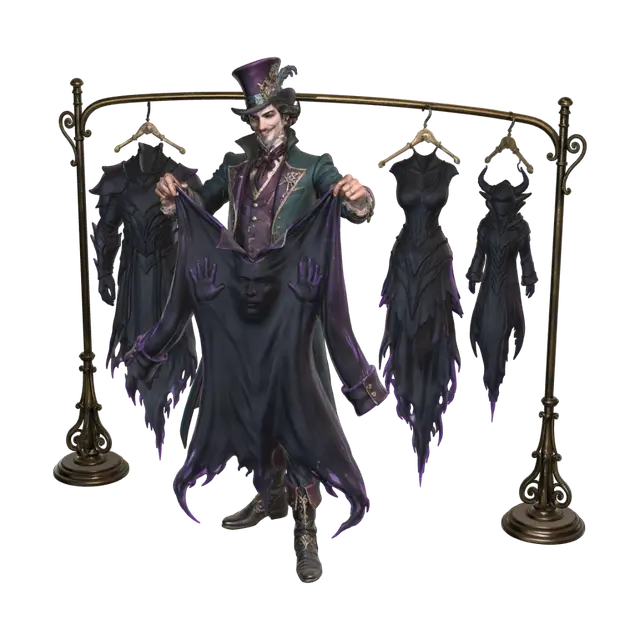 Modèle 3D The Shadow Tailor — Every Darkness Has Its Price - Thread, généré par IA