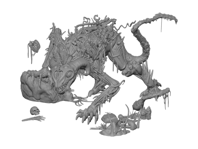 3D model for Maw of the Ruined Manor