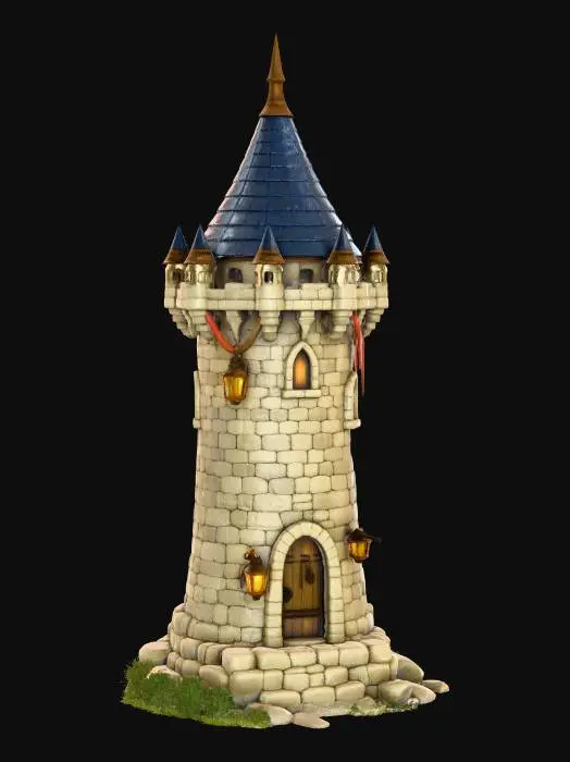 3D model for Twilight Tower