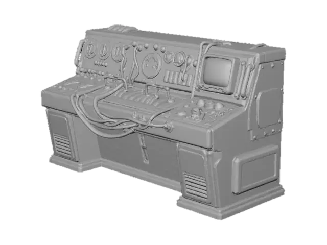 3D model for Retro Control Console
