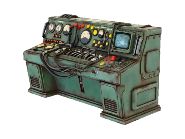 3D model for Retro Control Console