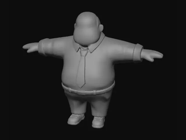 3D model for Businessman
