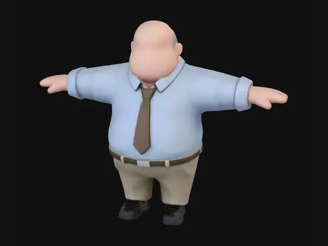 3D model for Businessman