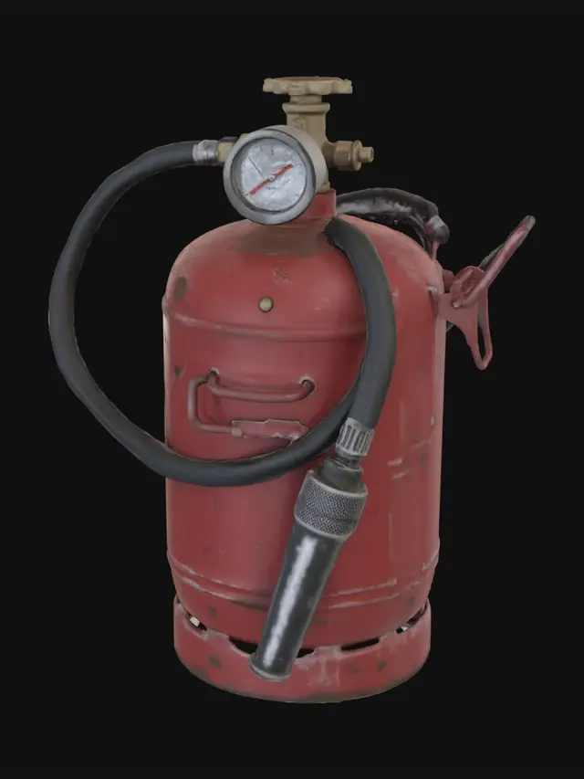 3D model for Fire Extinguisher