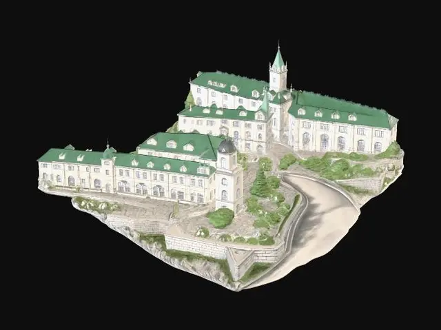 3D model for Hilltop Castle