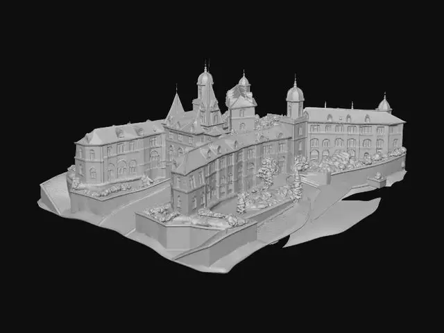 3D model for Hilltop Castle