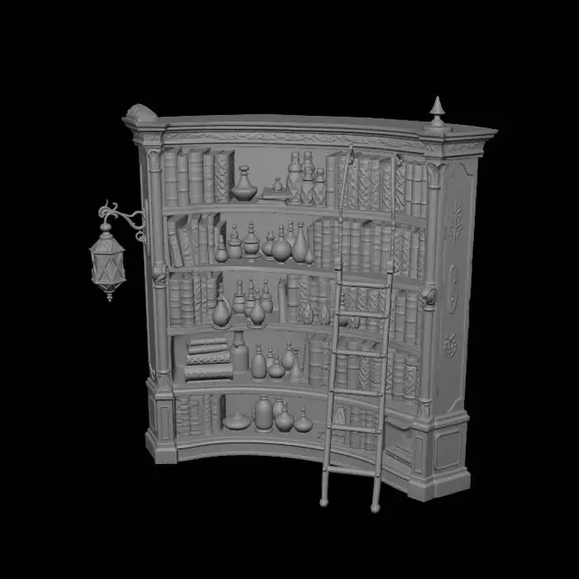 3D model for The Alchemist's Cabinet