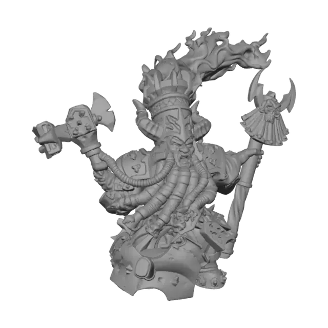 3D model for Dwarven Fire Priest