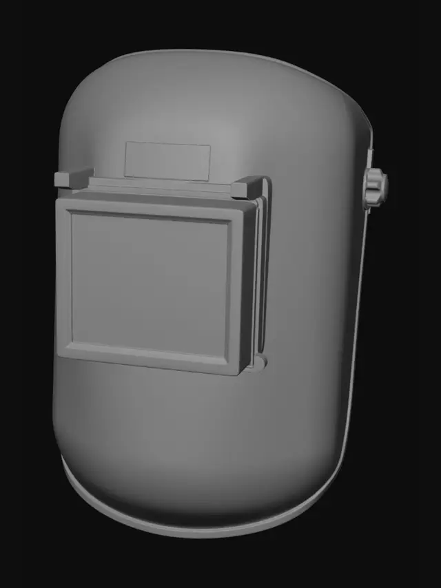 3D model for Auto-Darkening Welding Helmet