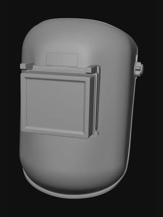 3D model for Auto-Darkening Welding Helmet