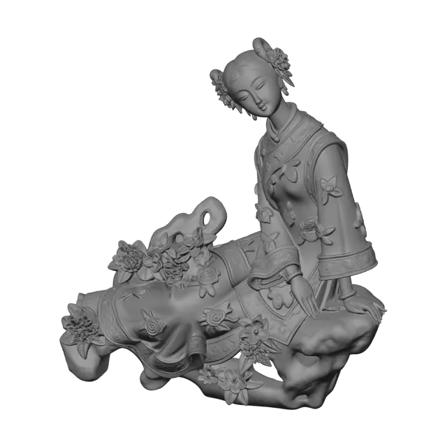 3D model for Floral Reverie