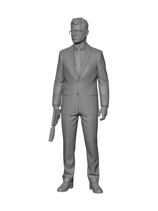 3D model for The Suited Agent