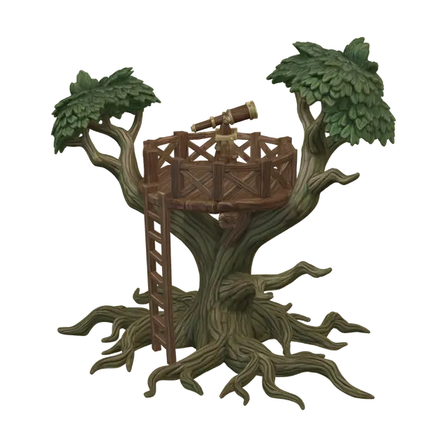 3D model for Lookout in the Tree