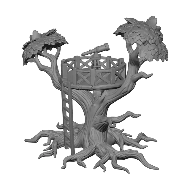 3D model for Lookout in the Tree