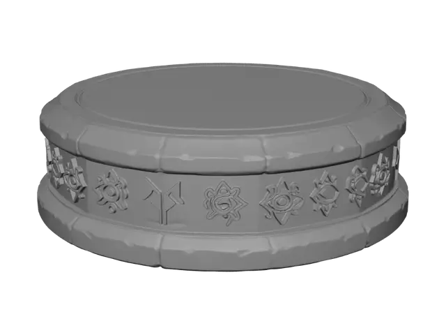 3D model for Runic Stone Pedestal