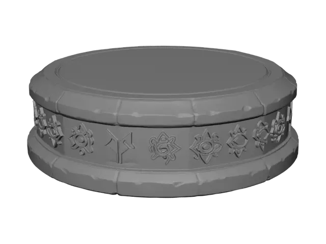 3D model for Runic Stone Pedestal