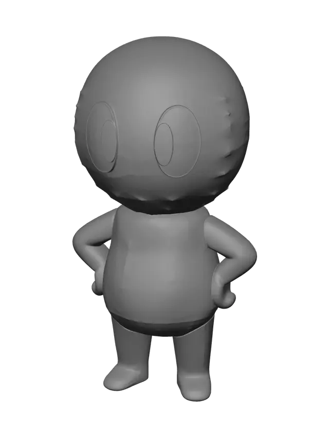 3D model for Stylized Dandy'S World Oc Base