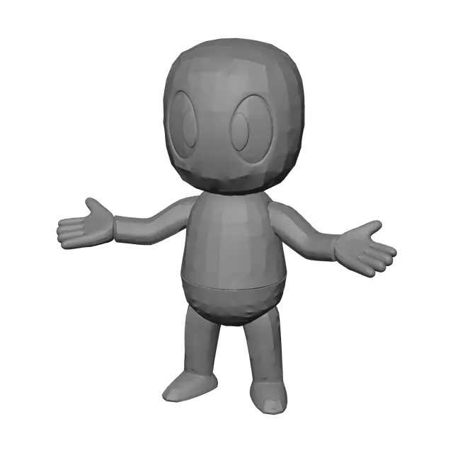 3D model for Realistic Dandy'S World Oc Base