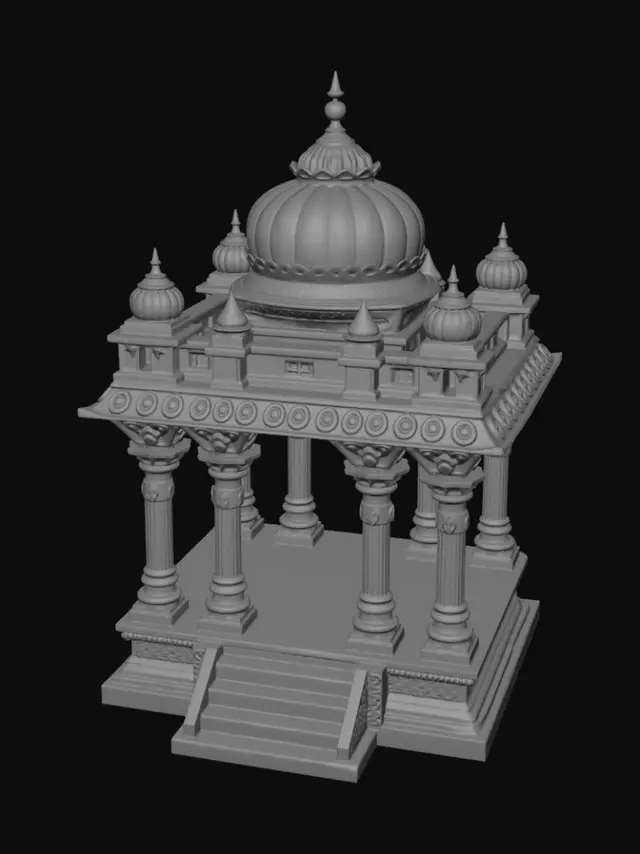 3D model for Golden Temple Model