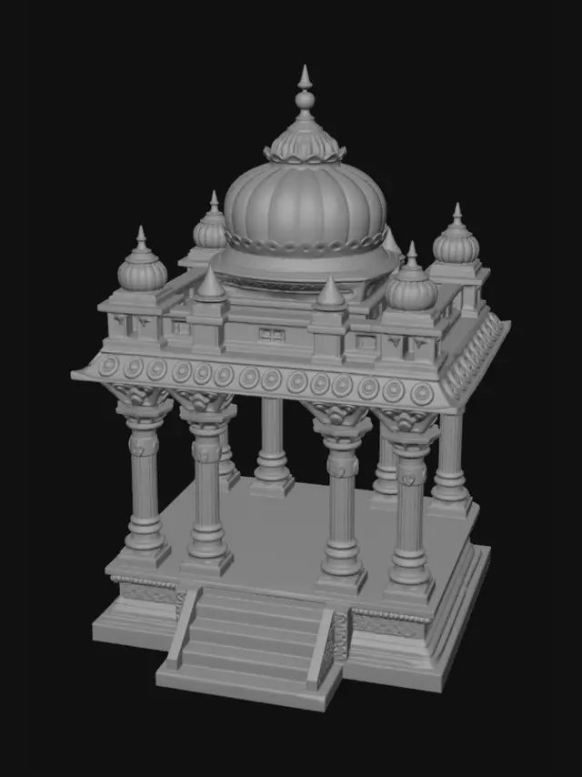 3D model for Golden Temple Model
