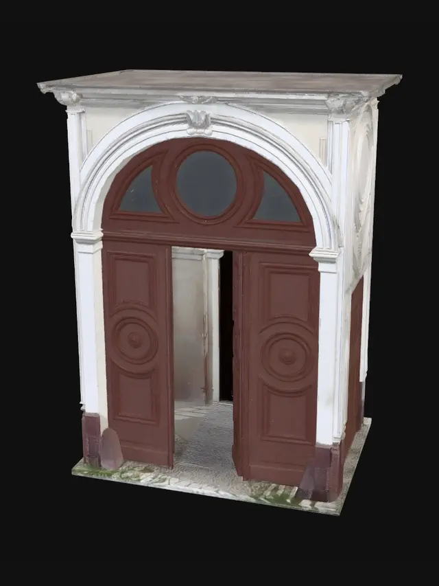 3D model for Grand Arched Entrance
