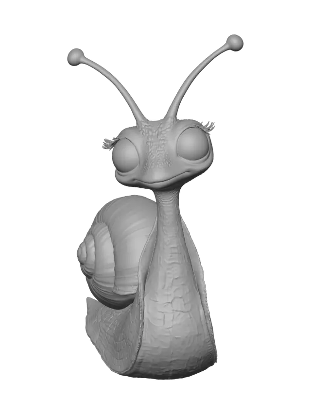 3D model for Glamour Snail