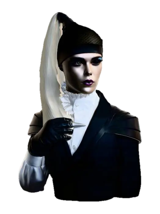 SKYND's Elisa Lam look. Bust. - Singer 3D model, vytvořený pomocí AI