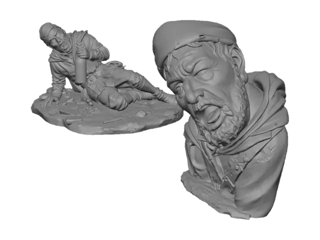 3D model for The Drifter's Lament