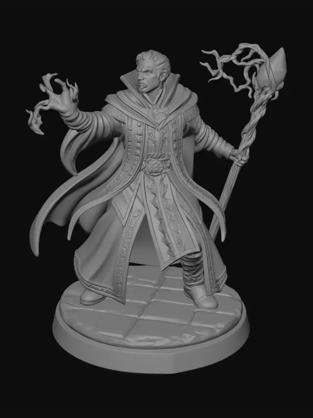 3D model for Arcane Conjurer