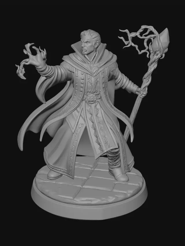 3D model for Arcane Conjurer