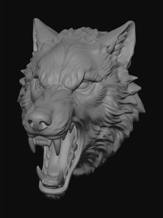 3D model for Lupine Fury