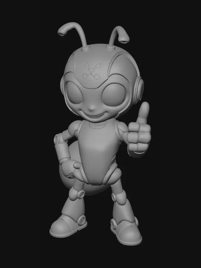 3D model for Cheerful Robo-Ant