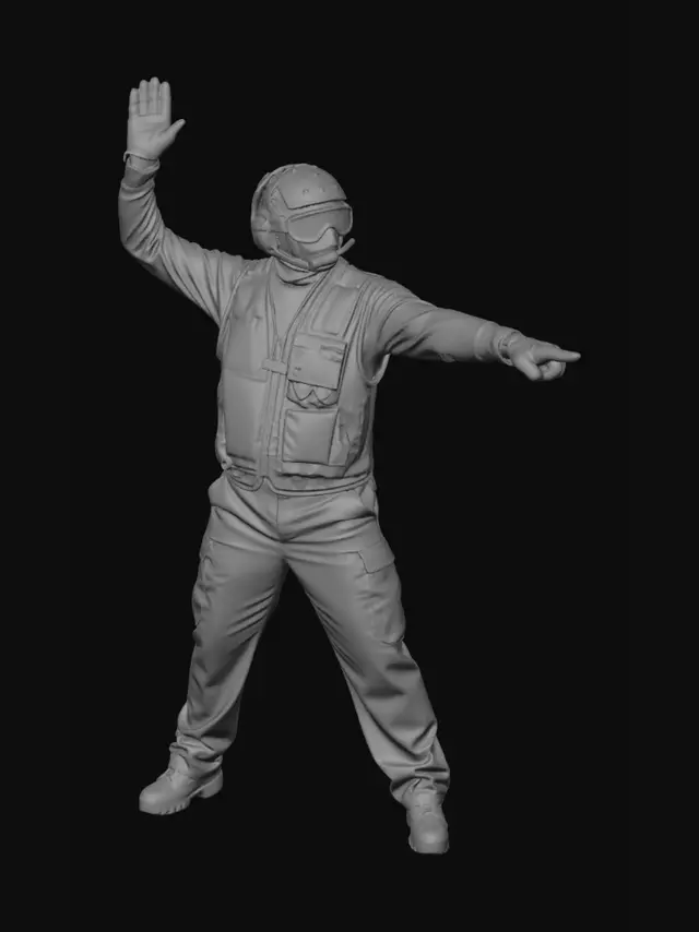 3D model for Construction Site Traffic Controller