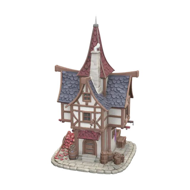 3D model for Modern Medieval City