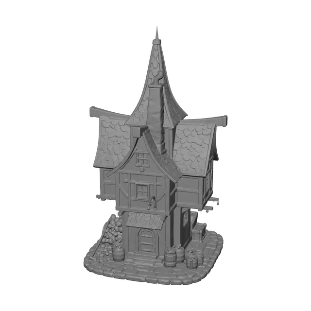 3D model for Modern Medieval City