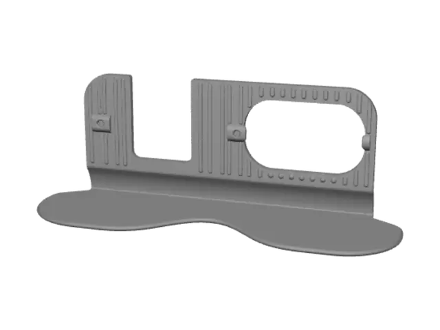 3D model for Metal mounting bracket