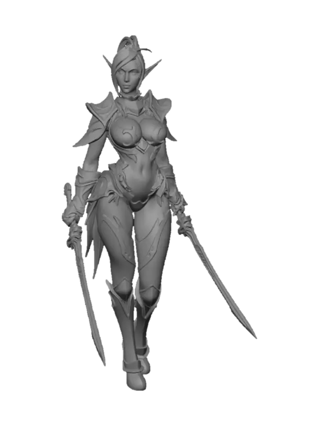 3D model for Azure Dawnblade