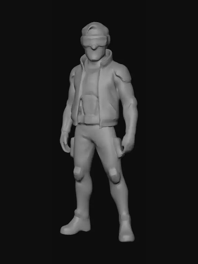 3D model for Neon Sentinel