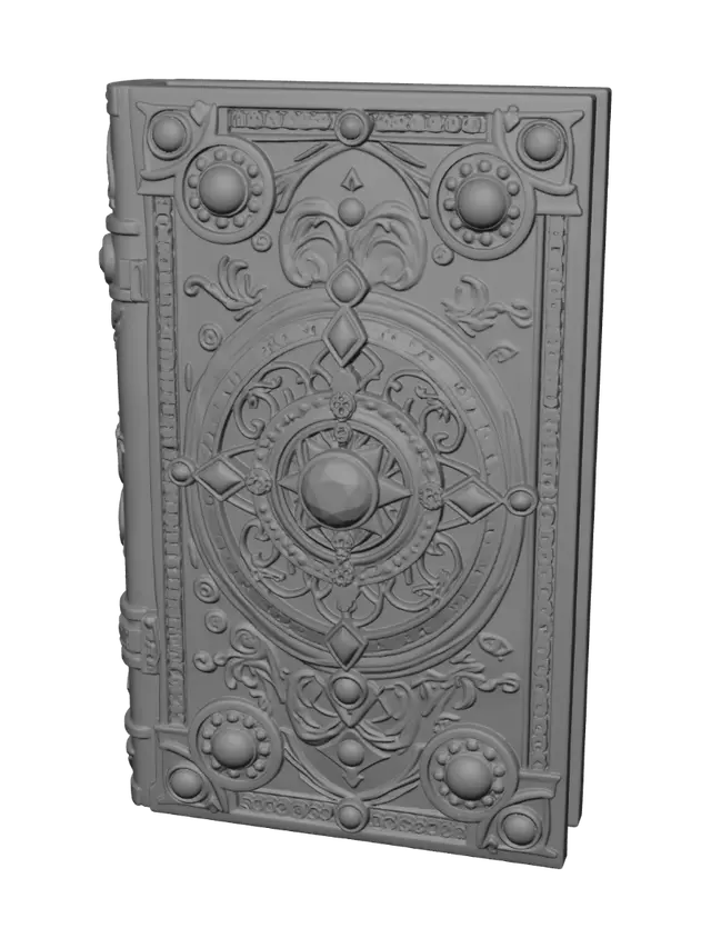 3D model for The Gilded Grimoire