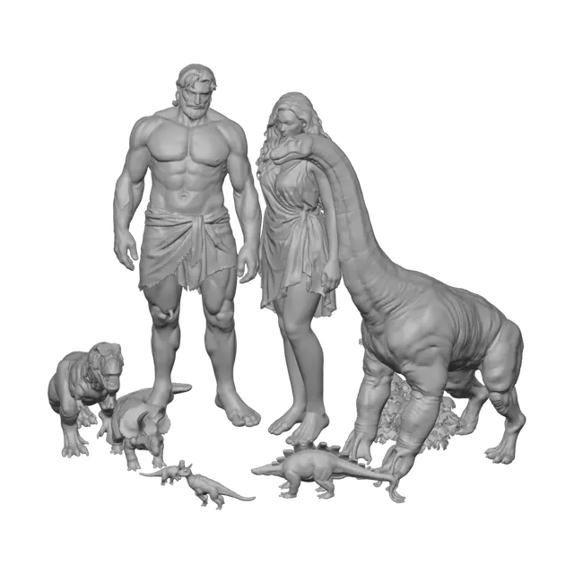 3D model for Giants of the Dawn Age